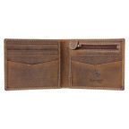 Винтажный кошелек Visconti VSL20 OIL TAN Slim RFID (oil-tan) коричневый  - Фото № 101