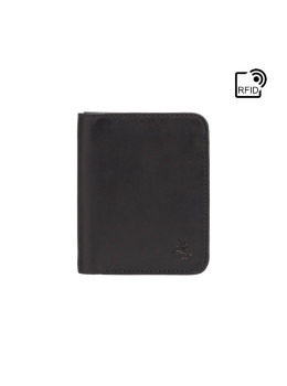 Гаманець чоловічий Visconti VSL34 Lank c RFID (Black-Orange)