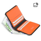 Гаманець чоловічий Visconti VSL34 Lank c RFID (Black-Orange) - Фотографія № 104