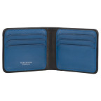 Стильний чоловічий шкіряний портмоне Visconti VSL35 BK/CB Trim c RFID (Black-Cobalt) - Фотографія № 101