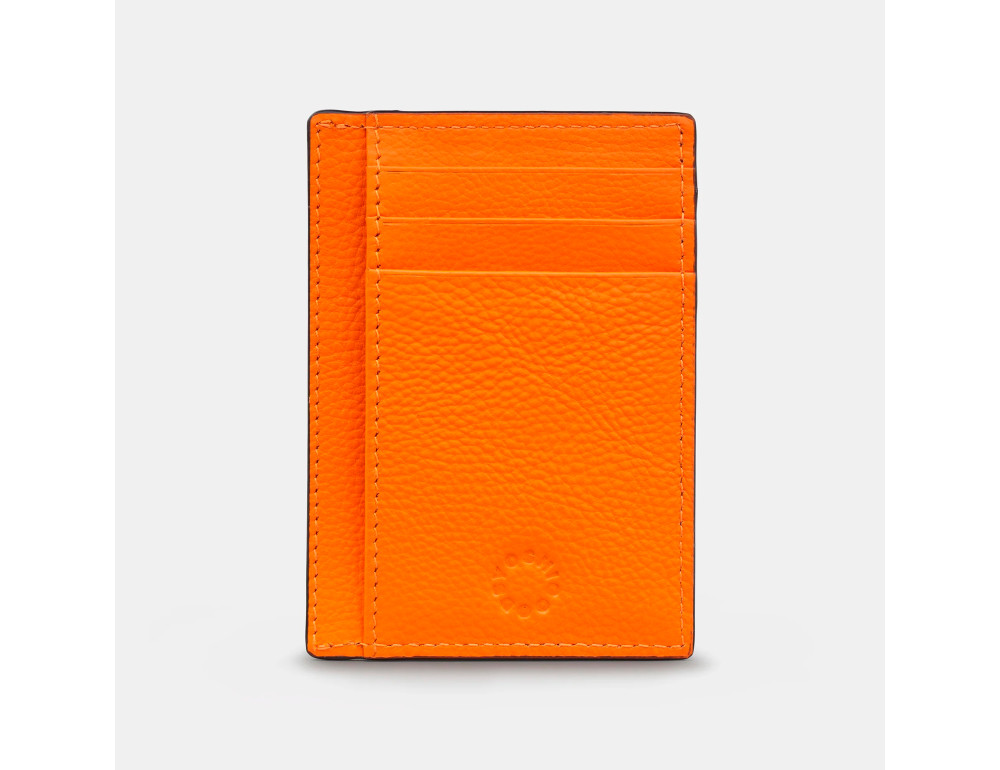 Картхолдер оражевого цвета Yoshi Y1212 Orange - Фото № 1