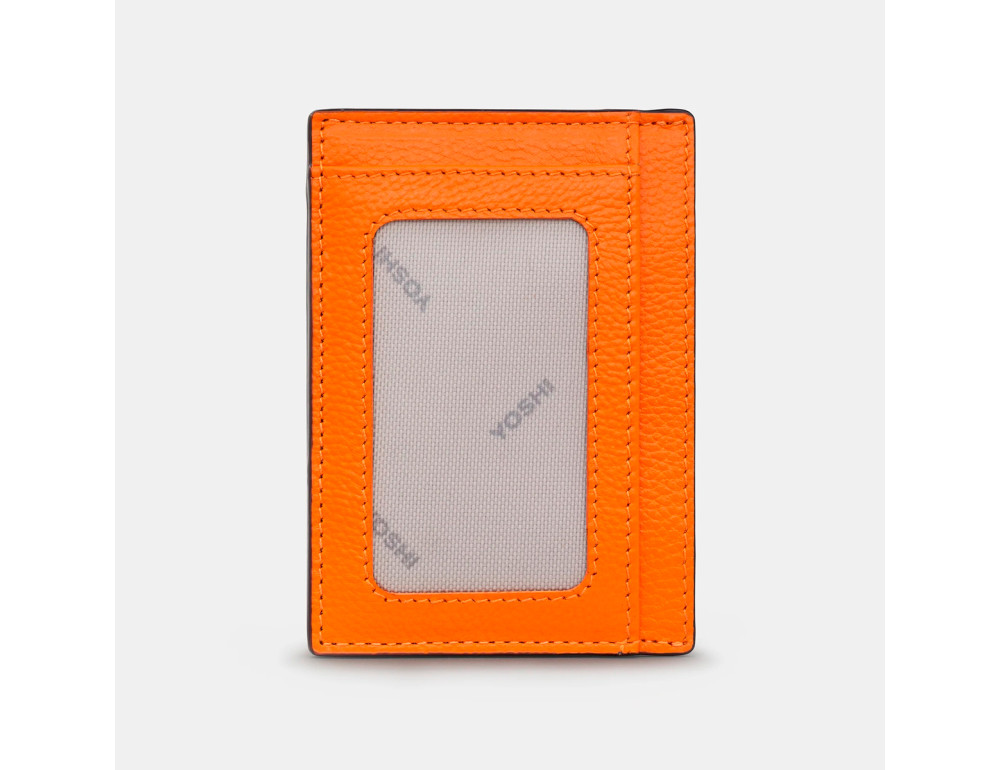 Картхолдер оражевого цвета Yoshi Y1212 Orange - Фото № 2