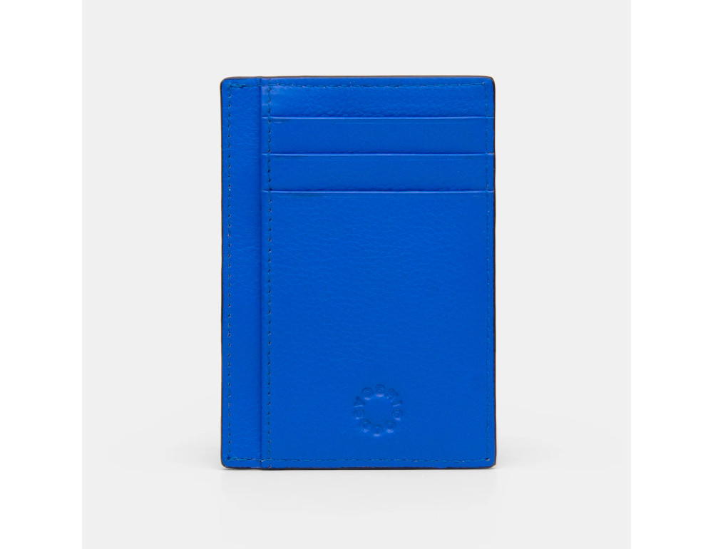 Кардхолдер из натуральной кожи Yoshi Y1212 Blue - Фото № 1