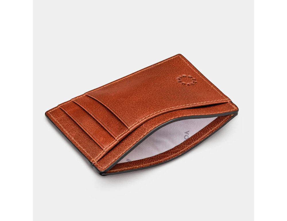 Кардхолдер кожаный Yoshi Y1212 17 (Brown) - Фото № 3