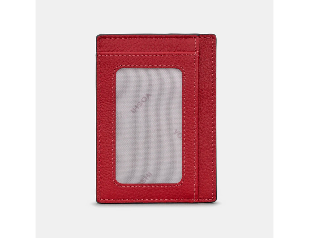 Кардхолдер из нетуральной кожи Yoshi Y1212 17 86 (Cherry Red) - Фото № 2