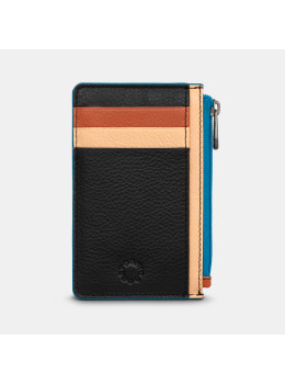 Кожаный кошелёк-картхолдер Yoshi Y1219 Morton Rustic Multicolor