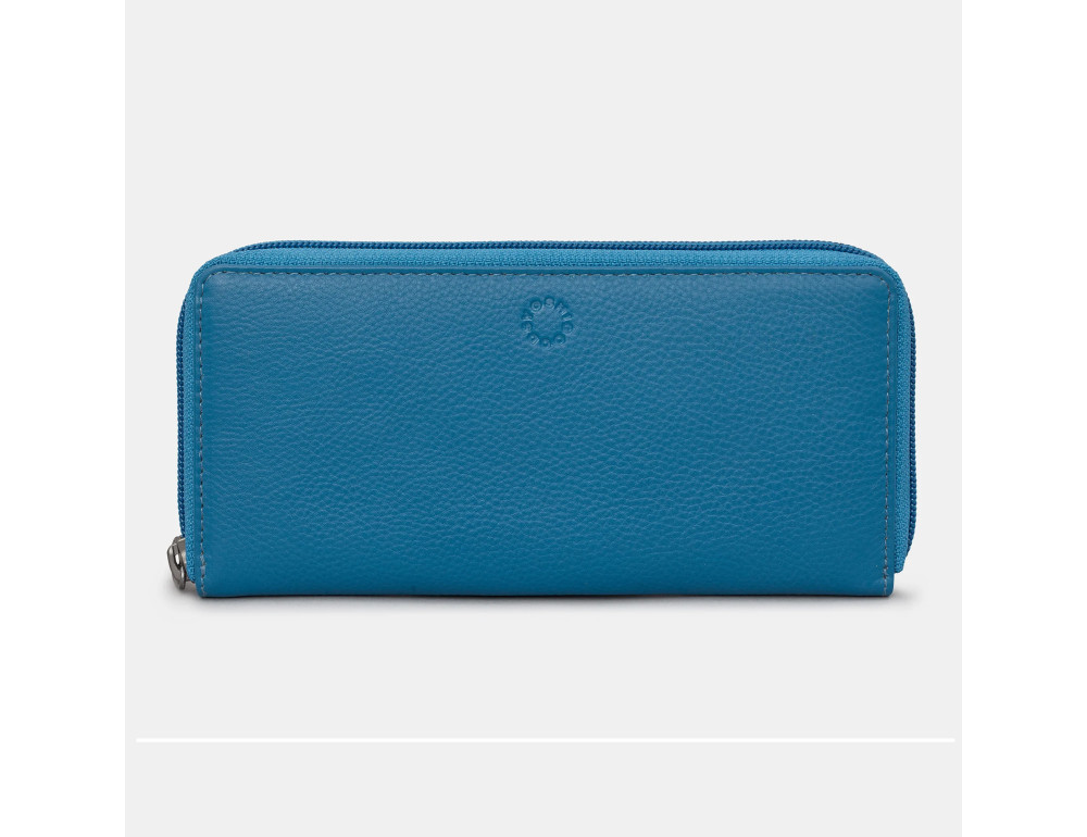 Кошелек женский голубого цвета Yoshi Y1257 Baxter Petrol Blue - Фото № 1