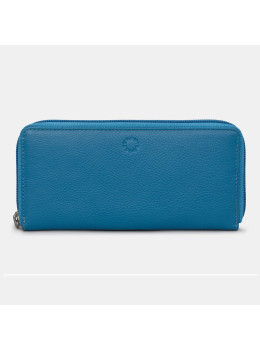 Кошелек женский голубого цвета Yoshi Y1257 Baxter Petrol Blue