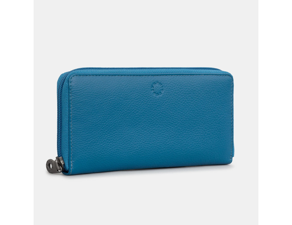 Кошелек женский голубого цвета Yoshi Y1257 Baxter Petrol Blue - Фото № 3