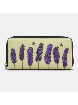 Большой женский кошелёк на молнии Baxter Bee Lavender Lavender Yoshi Y1257 BEE 1