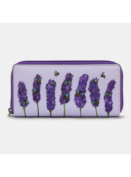 Большой женский кошелёк на молнии Baxter Bee Lavender Plum Yoshi Y1257 BEE 55