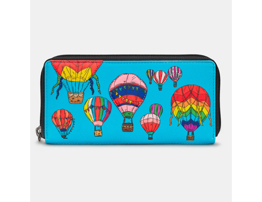 Голубой женский кошелёк с вышивкой Yoshi Y1257 HAB 1 Baxter (Balloon Festival) - Фото № 1 Голубой женский кошелёк с вышивкой Yoshi Y1257 HAB 1 Baxter (Balloon Festival) - Фото № 1