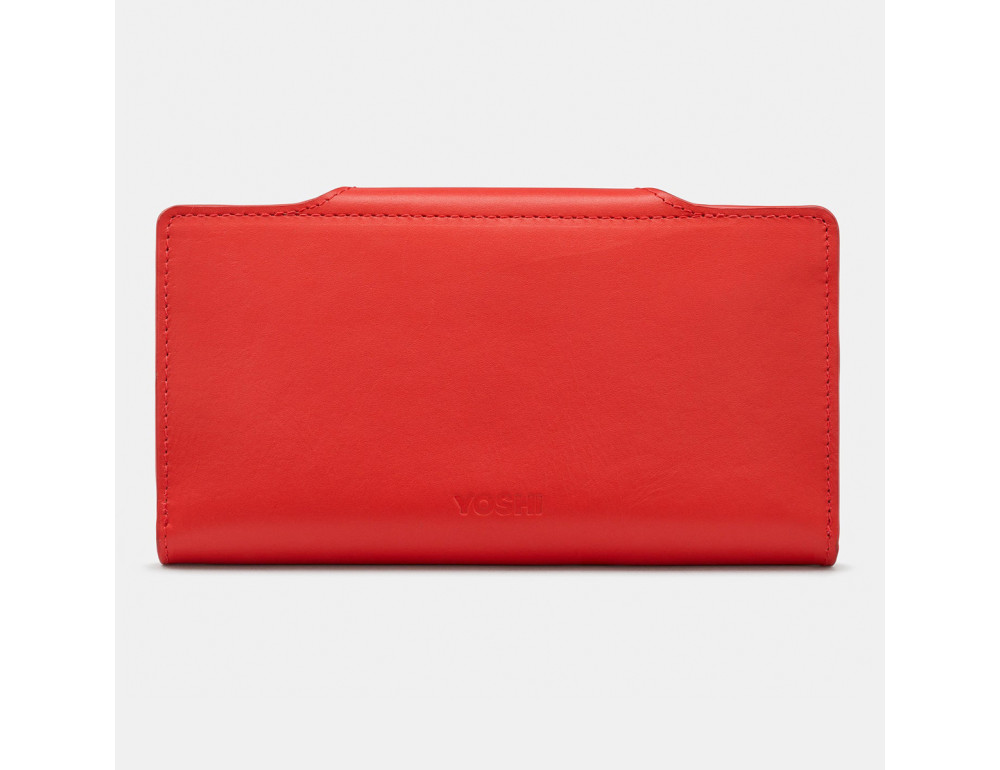 Гаманець жіночий з натуральної шкіри Yoshi Y1311 54 (Red) - Фотографія № 5
