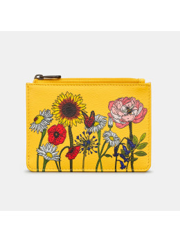 Женский кожаный кошелек Yoshi Y1321 Franklin (Wildflowers)
