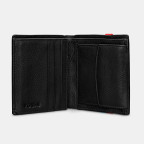 Маленький чоловічий гаманець із гладкої телячої шкіри Yoshi Y2035E 17 1 Elastic (Black) - Фотографія № 101