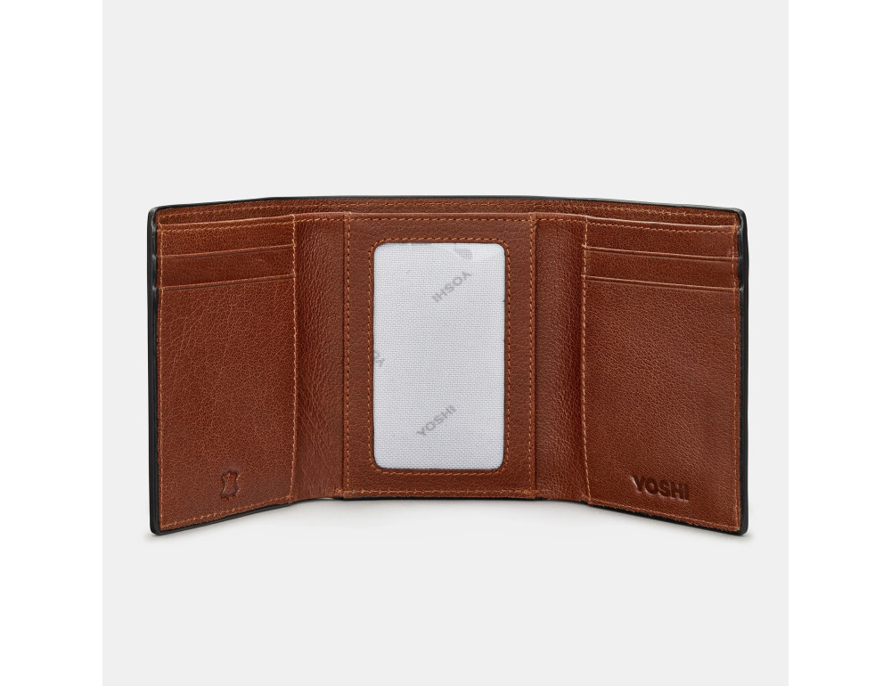 Кошелек мужской коричневого цвета Yoshi Y2036 Brown - Фото № 2