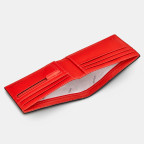 Чёрный мужской кошелёк с красным цветом внутри Yoshi Y2378 17 19 (Black/Red) - Фото № 102