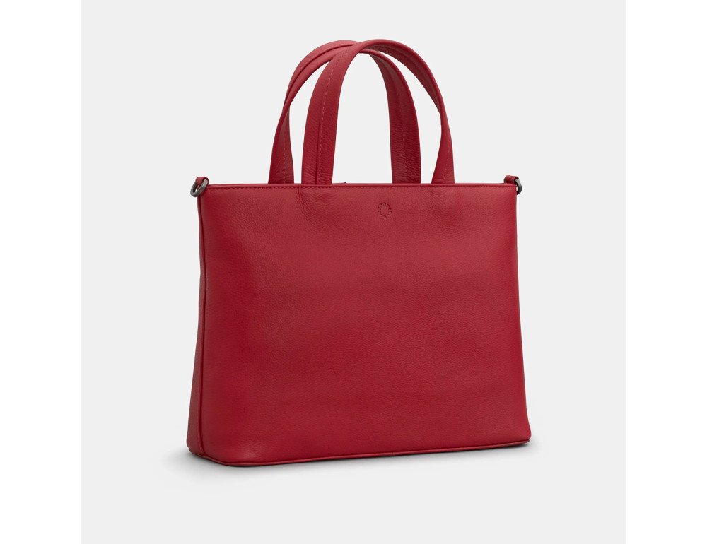 Деловая женская сумка для документов Yoshi Y26 86 (Cherry Red) - Фото № 3