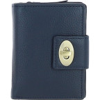 Женский кожаный кошелек Ashwood Y60 Navy (Темно-синий) - Фото № 100