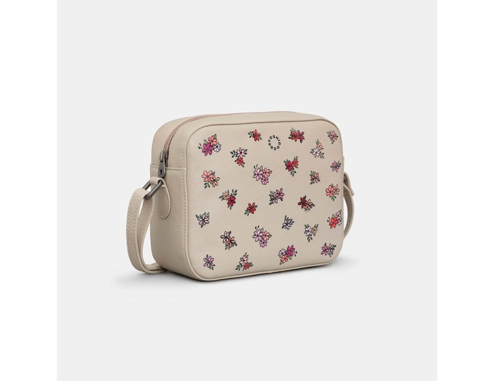 Невелика жіноча сумка із натуральної шкіри Yoshi YB240 FLR 46 Belmont (Ditsy Floral) - Фотографія № 3