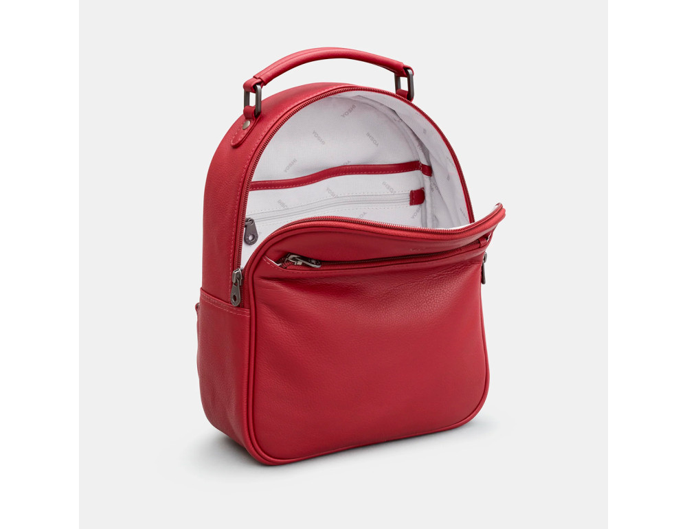 Стильний рюкзак жіночий невеликого розміру Yoshi YB258 86 (Cherry Red) - Фотографія № 2