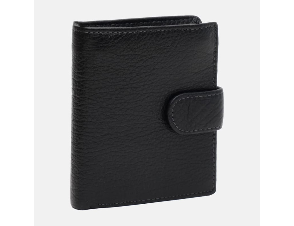 Чоловічий шкіряний гаманець Ricco Grande K1088-2bl-black (чорний) - Фотографія № 2