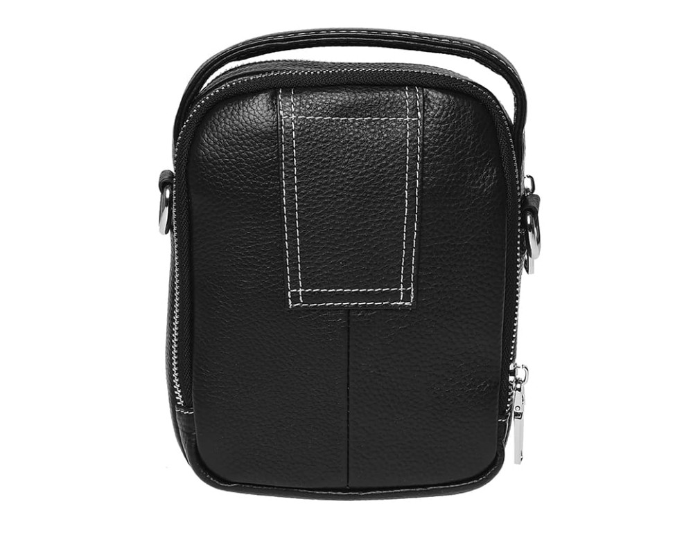 Чоловіча шкіряна барсетка Ricco Grande K16066-black - Фотографія № 3