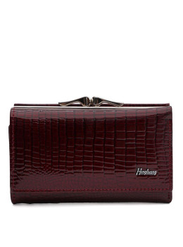 Женский кожаный кошелек Ricco Grande k1AE2155-bordo