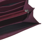 Жіночий шкіряний гаманець Ricco Grande Burgundy - Фотографія № 105