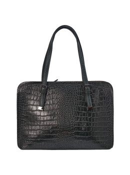 Сумка женская кожаная Tony Bellucci 0506-360 зеленый кроко