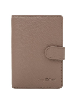 Обложка кожаная для авто-паспорт Tony Belucci 197-213 капучино