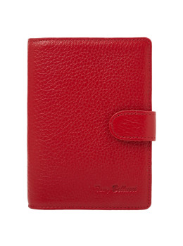 Обложка кожаная для авто-паспорт Tony Belucci 197-282 красный флотар