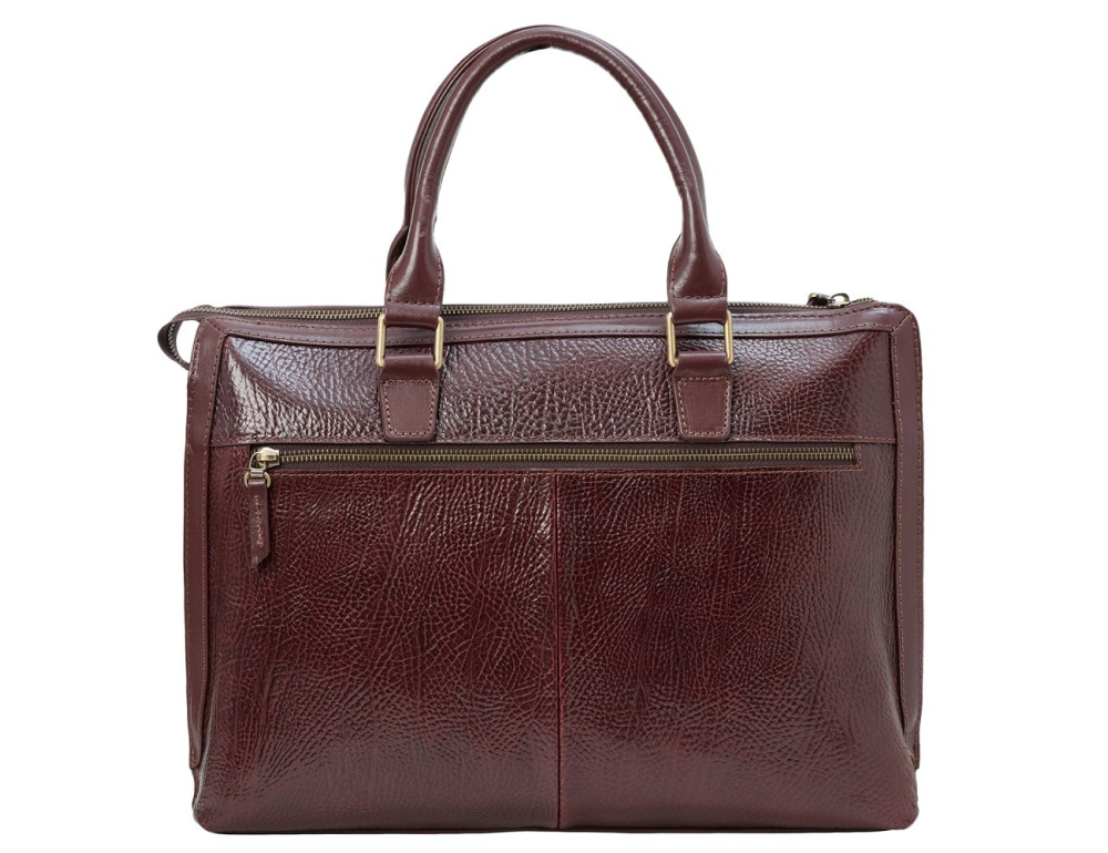 Рыжая сумка-папка из телячьей кожи Tony Bellucci 5037-896 - Фото № 2