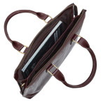 Рыжая сумка-папка из телячьей кожи Tony Bellucci 5037-896 - Фото № 105