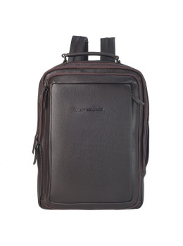 Мужской кожаный рюкзак коричневого цвета TONY BELLUCCI 5267-4