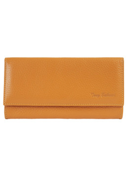Кошелек женский кожа Tony Bellucci T852-203 оранжевый флотар