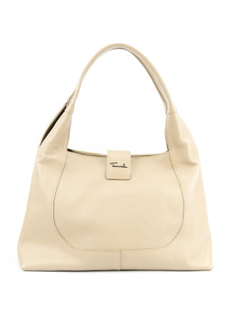 Сумка жіноча шкіряна тоут Tavinchi CH-555B-FL Beige