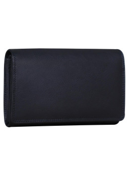 Кожаный черный кошелек Tavinchi R-P-1971A