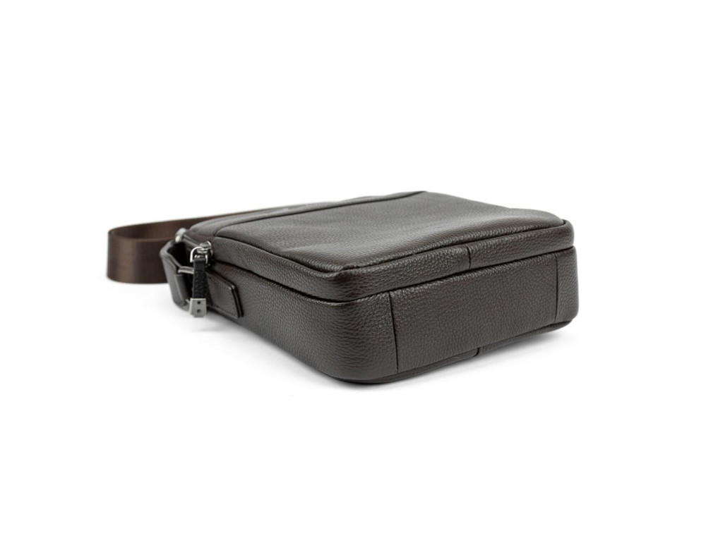 Чоловіча шкіряна сумка через плече флотар Tavinchi TV-SM8-3040C-FL - Фотографія № 3