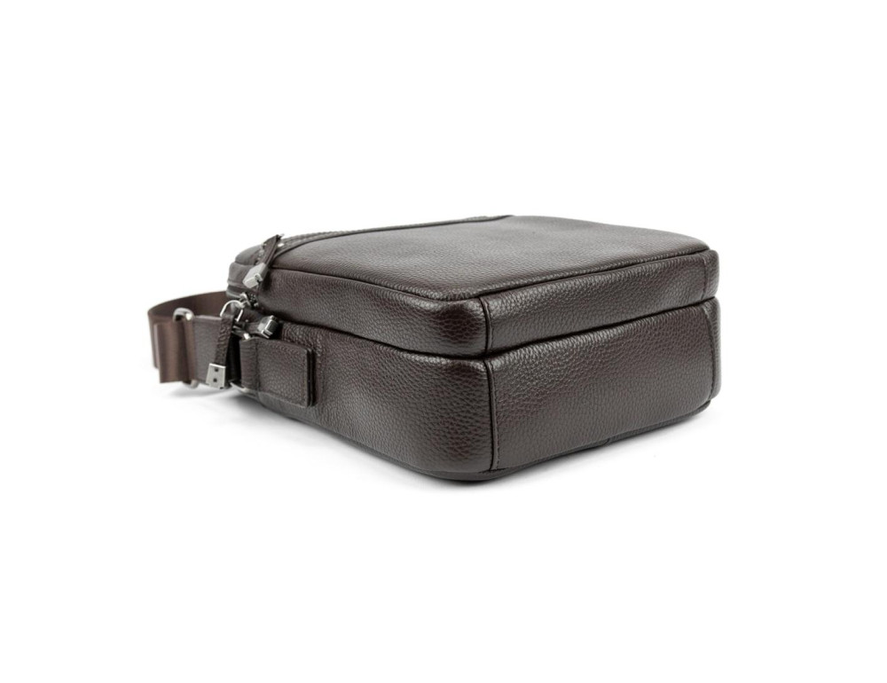 Чоловіча шкіряна сумка через плече флотар Tavinchi TV-SM8-9039-C-FL - Фотографія № 4