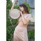 Жіноча шкіряна сумка Amy L бежева краст TW-Amy-big-beige - Фотографія № 101