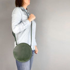 Жіноча шкіряна сумка Amy S зелена вінтажна The Wings TW-Amy-small-green-crz - Фотографія № 106