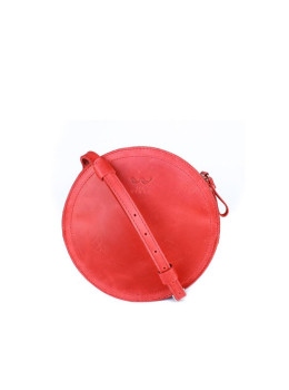 Жіноча шкіряна сумка Amy S червона вінтажна TW-Amy-small-red-crz