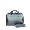 Шкіряна ділова сумка Attache Briefcase чорний TW-Attache-Bri-black-ksr