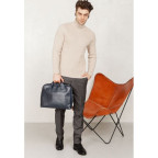 Шкіряна ділова сумка Attache Briefcase синій TW-Attache-Bri-blue-ksr - Фотографія № 101