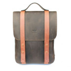 Кожаный рюкзак 13" коричнево-коньячный винтажный TW-BagBack-13-brw-kon-crz - Фото № 101