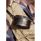 Кожаная поясная сумка черная TW-BeltBag-black-ksr - Фото № 101