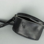 Кожаная поясная сумка черная TW-BeltBag-black-ksr - Фото № 103