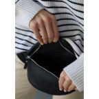 Шкіряна сумка чорна TW-BeltBag-black - Фотографія № 104