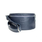 Шкіряна поясна сумка синя TW-BeltBag-dark-blue - Фотографія № 101
